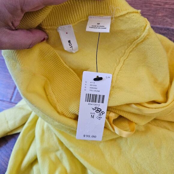 NWT Moth Anthropologie Merino Wool Sweater - Picture 8 of 9